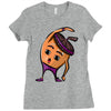 health nut Ladies Fitted T-Shirt