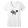 overwatch reinhardt cute Women's V-Neck T-Shirt