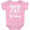 sweating for the wedding Baby Onesie