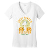great pumpkin believer Women's V-Neck T-Shirt