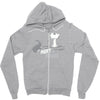 nuke the whales Zipper Hoodie