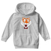 tiger bow tie Youth Hoodie