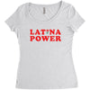 Latina Power Women's Triblend Scoop T-shirt