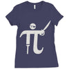 pi rate Ladies Fitted T-Shirt