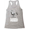 casual friday Racerback Tank