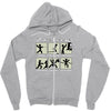 pirate exercise Zipper Hoodie