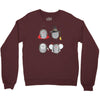 halloween hedgehogs Crewneck Sweatshirt