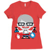 science fair project Ladies Fitted T-Shirt