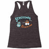 serotonin &amp; the dopamines Racerback Tank
