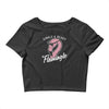 single flamingle Crop Top