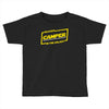 okayest camper in the galaxy funny camping Toddler T-shirt