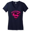 supermom Women's V-Neck T-Shirt