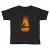 pineapple and beach Toddler T-shirt