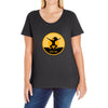 steve aoki Ladies Curvy T-Shirt