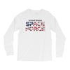 United States Space Force American Flag Long Sleeve Shirts