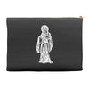 santa muerte blanca Accessory Pouches