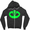 pj masks gekko symbol Zipper Hoodie