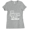 jake and amir oh sheesh y'all Ladies Fitted T-Shirt