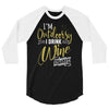 wine outside 3/4 Sleeve Shirt