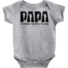 papa Baby Bodysuit