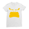 angry gorilla face Ladies Fitted T-Shirt