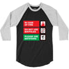 bat safety 3/4 Sleeve Shirt
