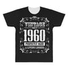 vintage made in 1960 perfectly aged a living legend All Over Men's T-shirt