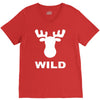 wild animal funny V-Neck Tee