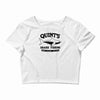 jaws cool shark Crop Top