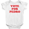 vote for pedro Baby Bodysuit