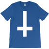 wasted youth inverted cross indie geek swag funny T-Shirt