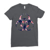 floral hazard Ladies Fitted T-Shirt