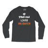 this girl loves halloween Long Sleeve Shirts