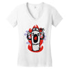 scream (3) Women's V-Neck T-Shirt