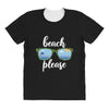 Beach Please All Over Women's T-shirt