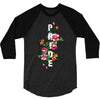 Pride Floral 3/4 Sleeve Shirt