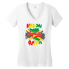 rasta nation, the reggae and dancehall Women's V-Neck T-Shirt