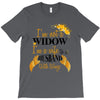 i'm not a widow i'm a wife to a husband with wings T-Shirt