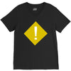 warning V-Neck Tee