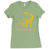 ankylosaurus dinosaur Ladies Fitted T-Shirt