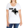 boo (3) Ladies Curvy T-Shirt