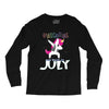 july born unicorns Long Sleeve Shirts