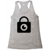 padlock eye Racerback Tank