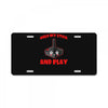 gaming hold and play License Plate