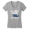 Mommy Shark Doo Women's V-Neck T-Shirt