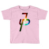 jake paul colorful galaxy Toddler T-shirt