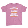 Super Cool Grandson Of A Freaking Awesome Grammy Youth Tee