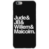 a litle life book white logo iPhone 6/6s Case