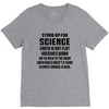 Stand Up for Science V-Neck Tee