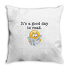 it's a good day to read Throw Pillow